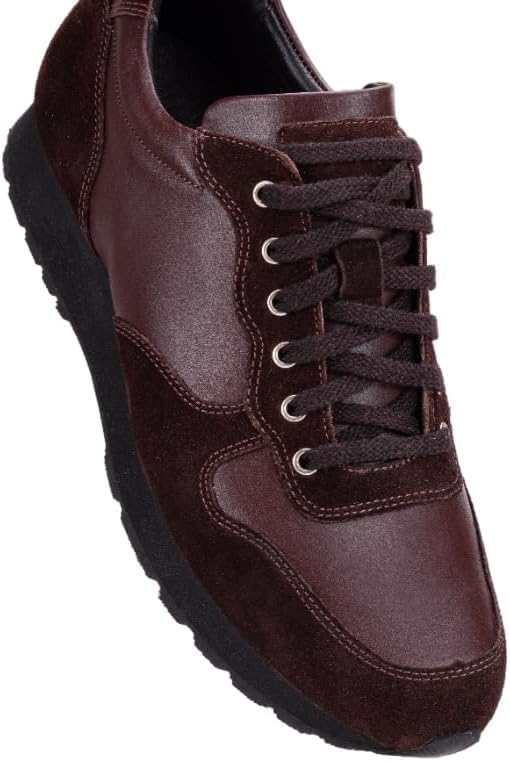 A pair of black semi-formal lace-up fashion shoes made of premium suede leather, with a rubber sole.