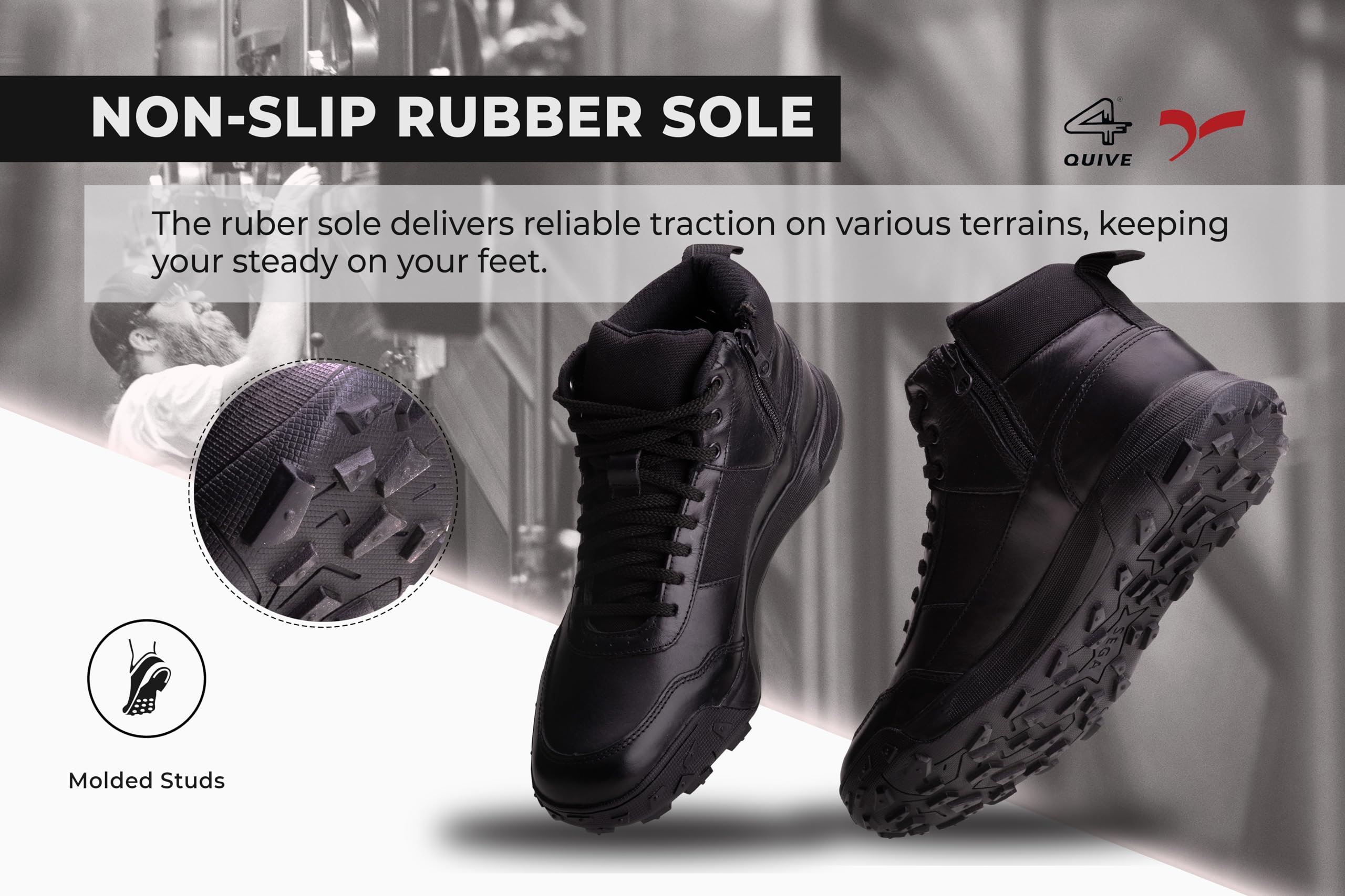 Combat Shoes, Trekking Boots, Quive, outdoor shoes, construction shoes, leather shoes, boots