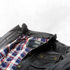 HOGGET Men's Premium Sheepskin Leather Jacket