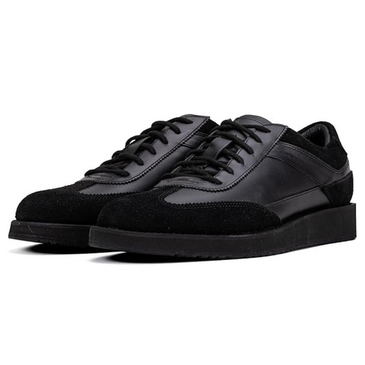 QUIVE LONDON Bliss Semi Formal Leather Trainers