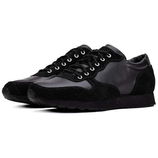 QUIVE LONDON HAWK EYE Semi Formal Leather Trainers