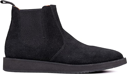 Quive London Classic Craftsman's Boots Chelsea Boots for men Hand Made Leather Shoes Formal Chelsea Boots, Classic, Comfortable and Stylish Boots for Any Occasion. Black and Brown