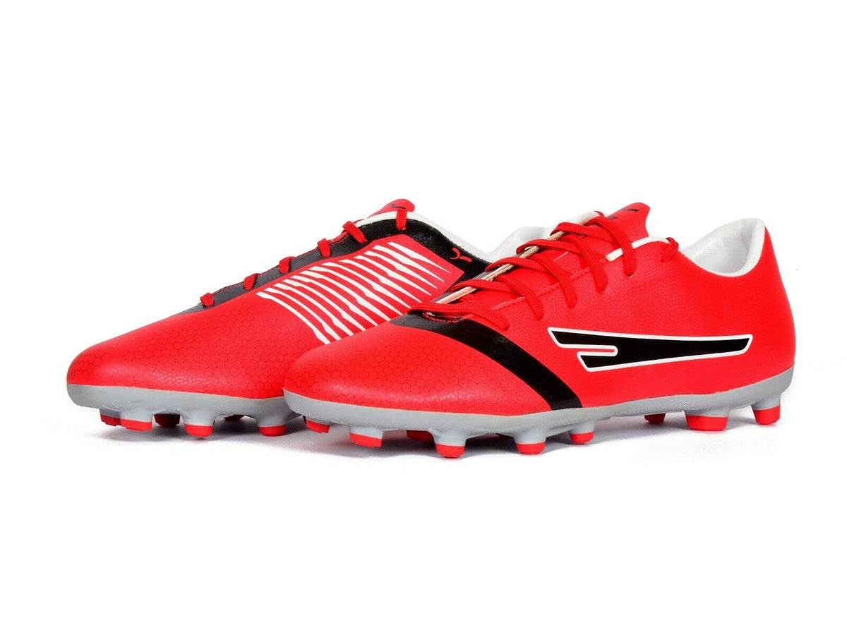 SEGA Prime football boots, red pair shown from both sides