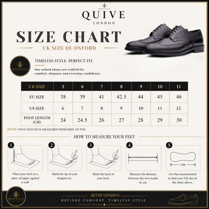 QUIVE London Kensington black leather Derby shoes, alternate view 9