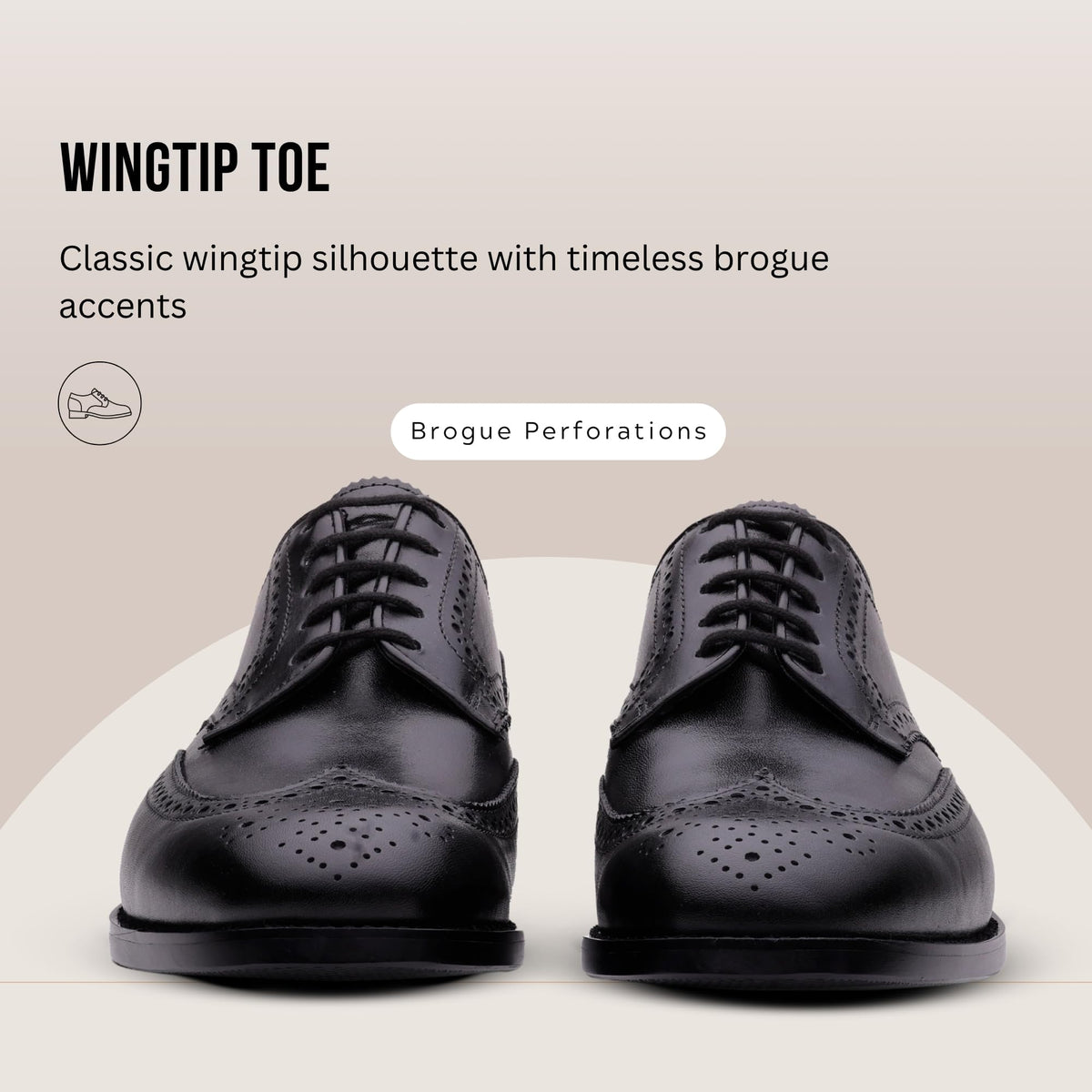QUIVE London Kensington black leather Derby shoes, alternate view 8