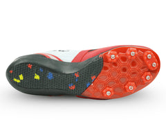 Sega Endurance Metal Running Spikes Shoes, Unisex Track & Field Shock Resistant, Breathable Upper, Light Weight