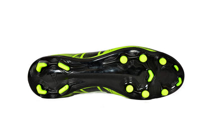 SEGA Brutal football boots, lime moulded-stud outsole
