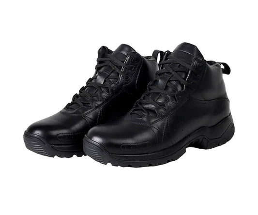 Sega Black Combat 2.O Ankle Boots Original Leather combat boots Non-Slip, Lightweight Safety Shoes Unisex Appeal Ideal for Long Hours Standing Jobs | work boots | motorcycle boots | Security Jobs