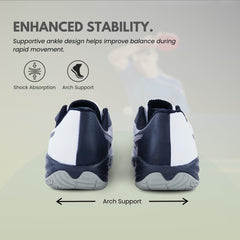 SEGA Freedom 4.0 Badminton Shoes for Men & Women | Lightweight Non-Marking Indoor Court Trainers | Anti-Slip Sports Shoes for Badminton, Squash, Volleyball, Table Tennis & Tennis