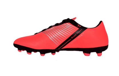 SEGA Prime football boots, coral opposite side profile