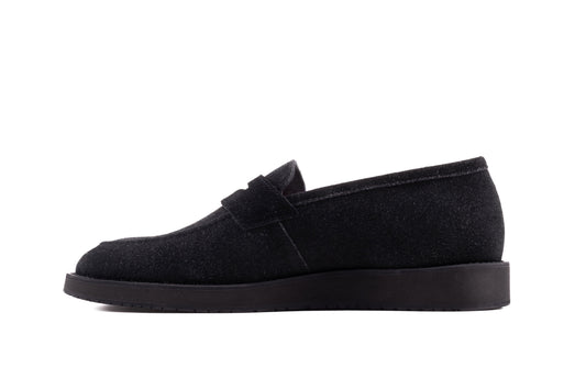 QUIVE London suede leather loafers, product view 2