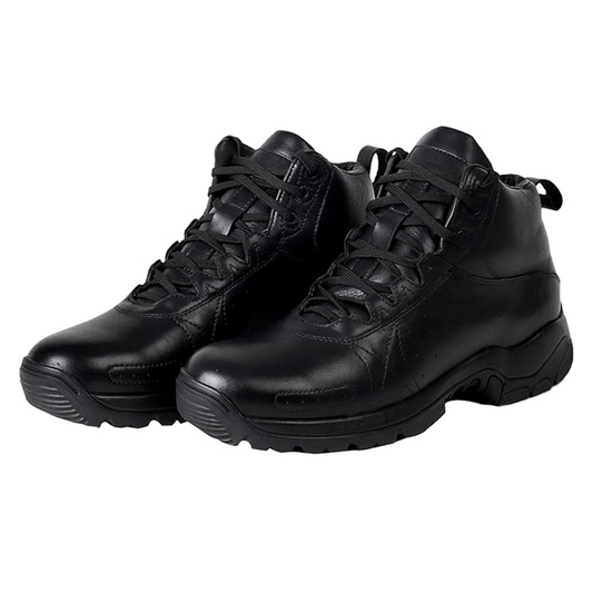 Sega Black Combat 2.O Ankle Boots Original Leather combat boots Non-Slip, Lightweight Safety Shoes Unisex Appeal Ideal for Long Hours Standing Jobs | work boots | motorcycle boots | Security Jobs