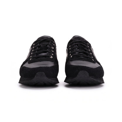 QUIVE London Belgravia Leather Trainers in black – product view 5