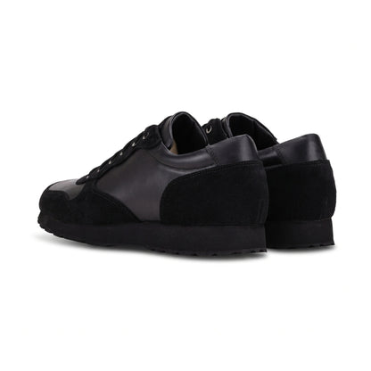 QUIVE London Belgravia Leather Trainers in black – product view 6