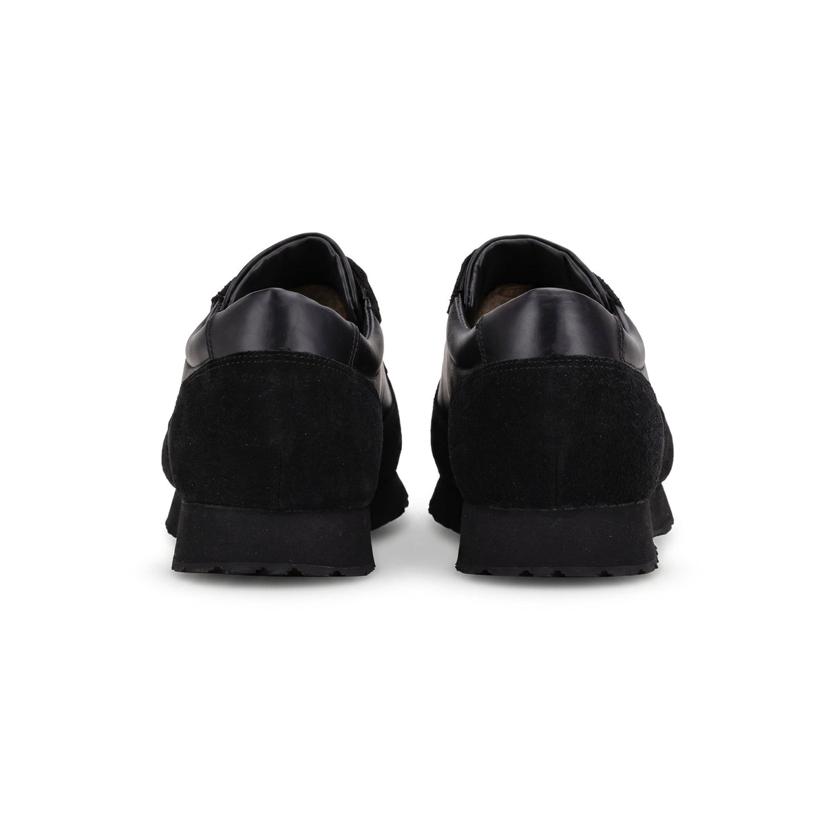 QUIVE London Belgravia Leather Trainers in black – product view 7