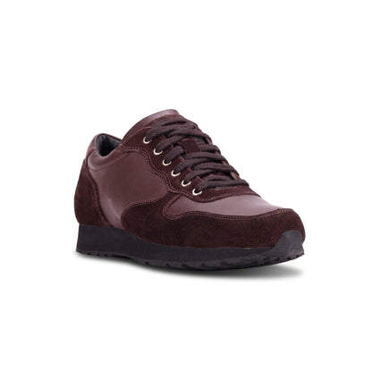 QUIVE London Belgravia Leather Trainers in brown – product view 4