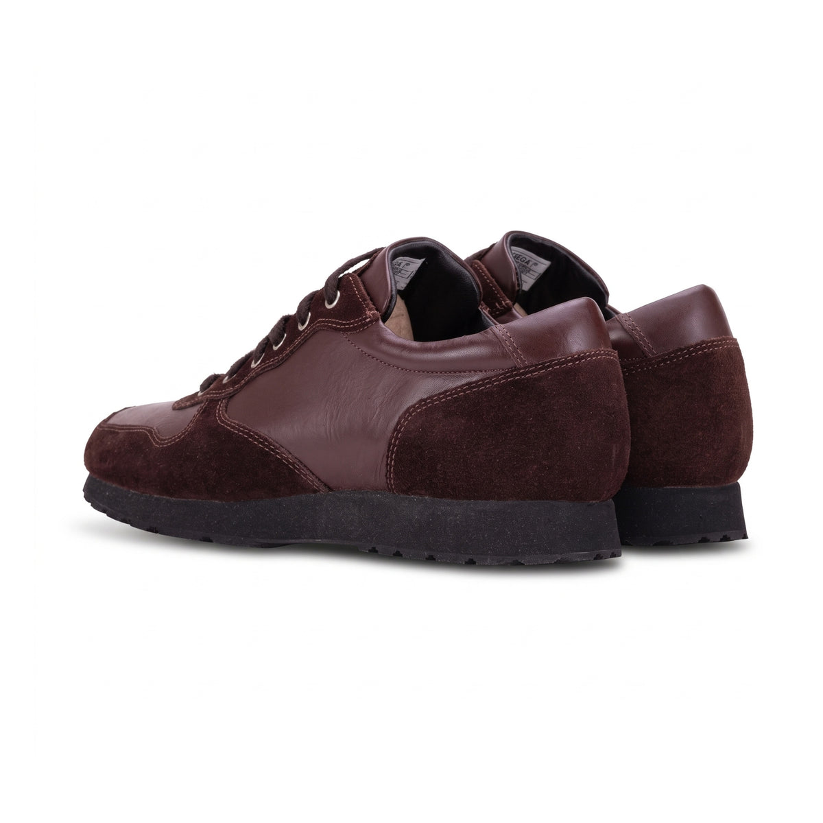 QUIVE London Belgravia Leather Trainers in brown – product view 6