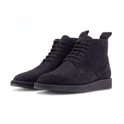 QUIVE London Chester black suede chukka boots