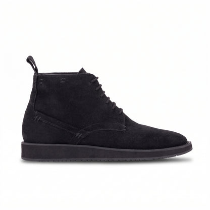 QUIVE London Chester black suede chukka boots