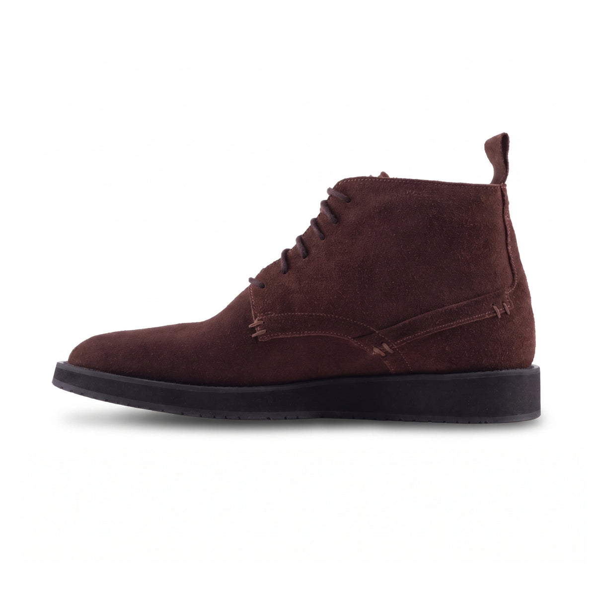 QUIVE London Chester brown suede chukka boots