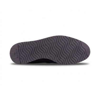 QUIVE London Mayfair black suede Chelsea boots