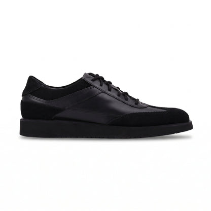 QUIVE London Richmond Leather Trainers in black – product view 3