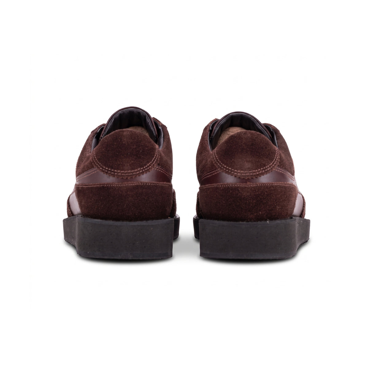 QUIVE London Richmond Leather Trainers in brown – product view 6