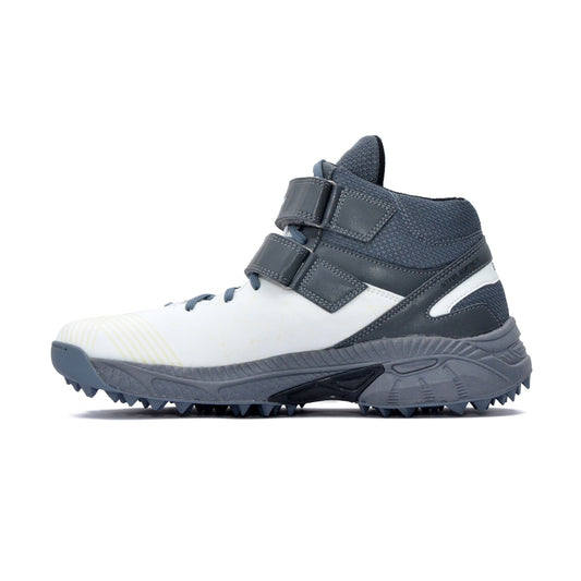 QUIVE SEGA Bold B-40 Cricket Shoes – Moulded Studs in white – product view 1