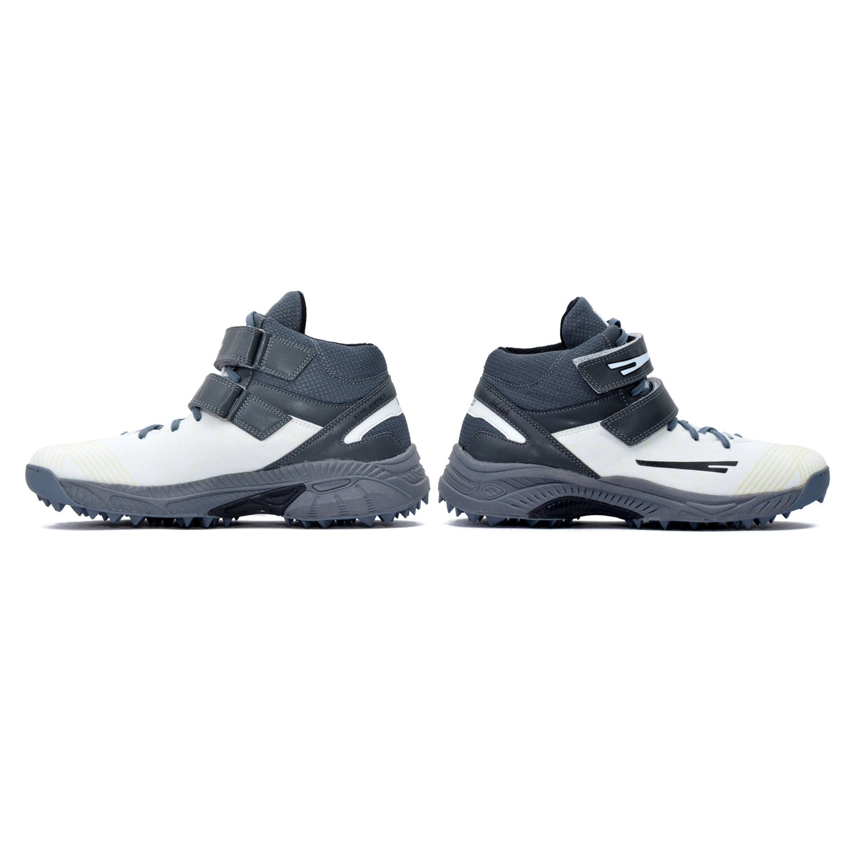 QUIVE SEGA Bold B-40 Cricket Shoes – Moulded Studs in white – product view 6