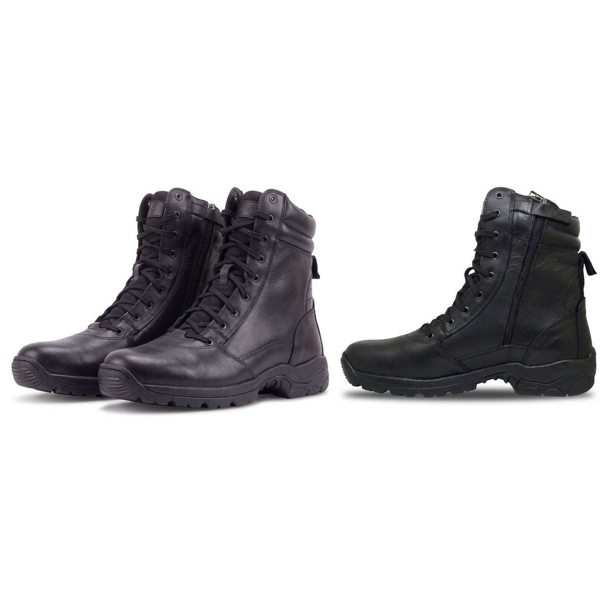 QUIVE SEGA Combat 3.0 Mid-Calf Leather Boots