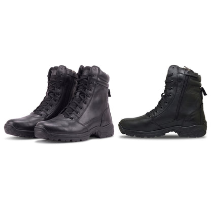 QUIVE SEGA Combat 3.0 Mid-Calf Leather Boots