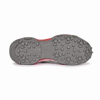 QUIVE SEGA G-Power Cricket Shoes in white – product view 5