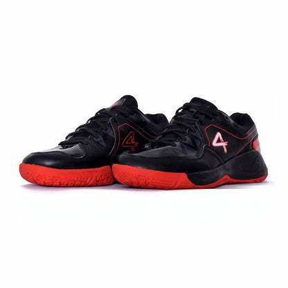 QUIVE SEGA Hyper Badminton, Squash & Volleyball Court Shoes in black – product view 2