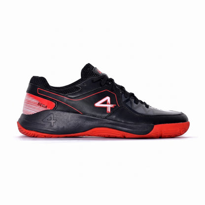 QUIVE SEGA Hyper Badminton, Squash & Volleyball Court Shoes in black – product view 3