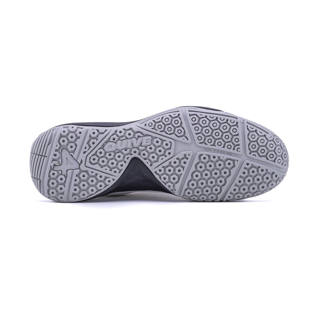 QUIVE SEGA Hyper Badminton, Squash & Volleyball Court Shoes in white – product view 7