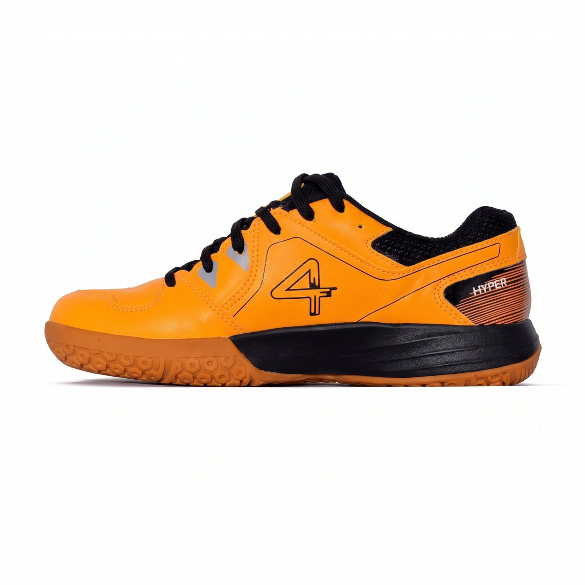 QUIVE SEGA Hyper Badminton, Squash & Volleyball Court Shoes in yellow – product view 1