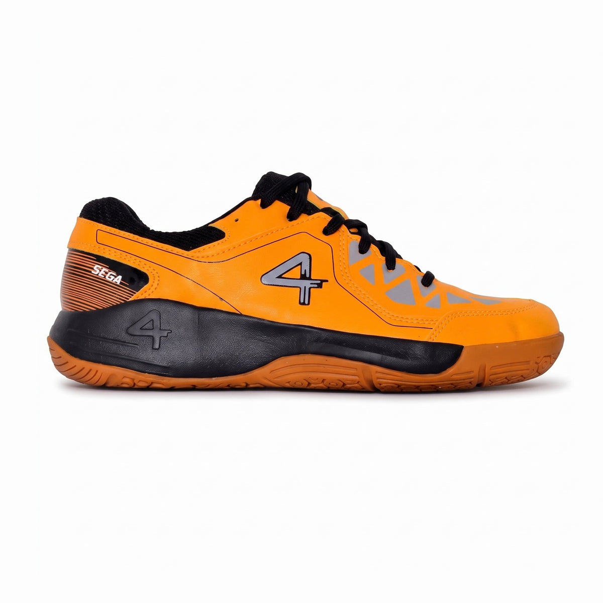 QUIVE SEGA Hyper Badminton, Squash & Volleyball Court Shoes in yellow – product view 3