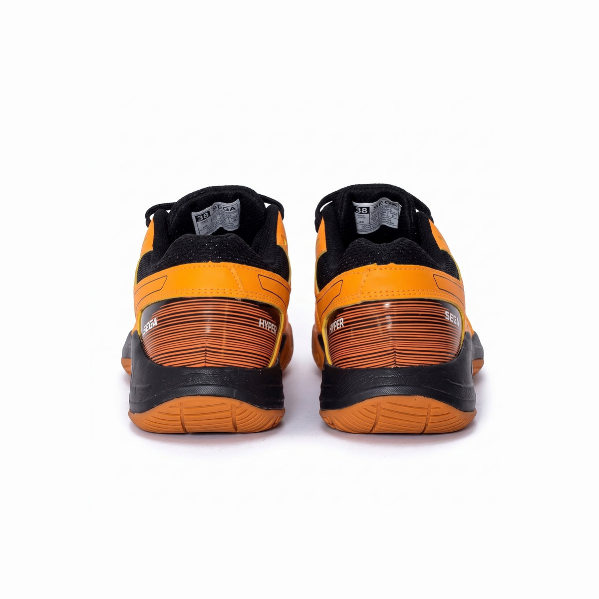 QUIVE SEGA Hyper Badminton, Squash & Volleyball Court Shoes in yellow – product view 4