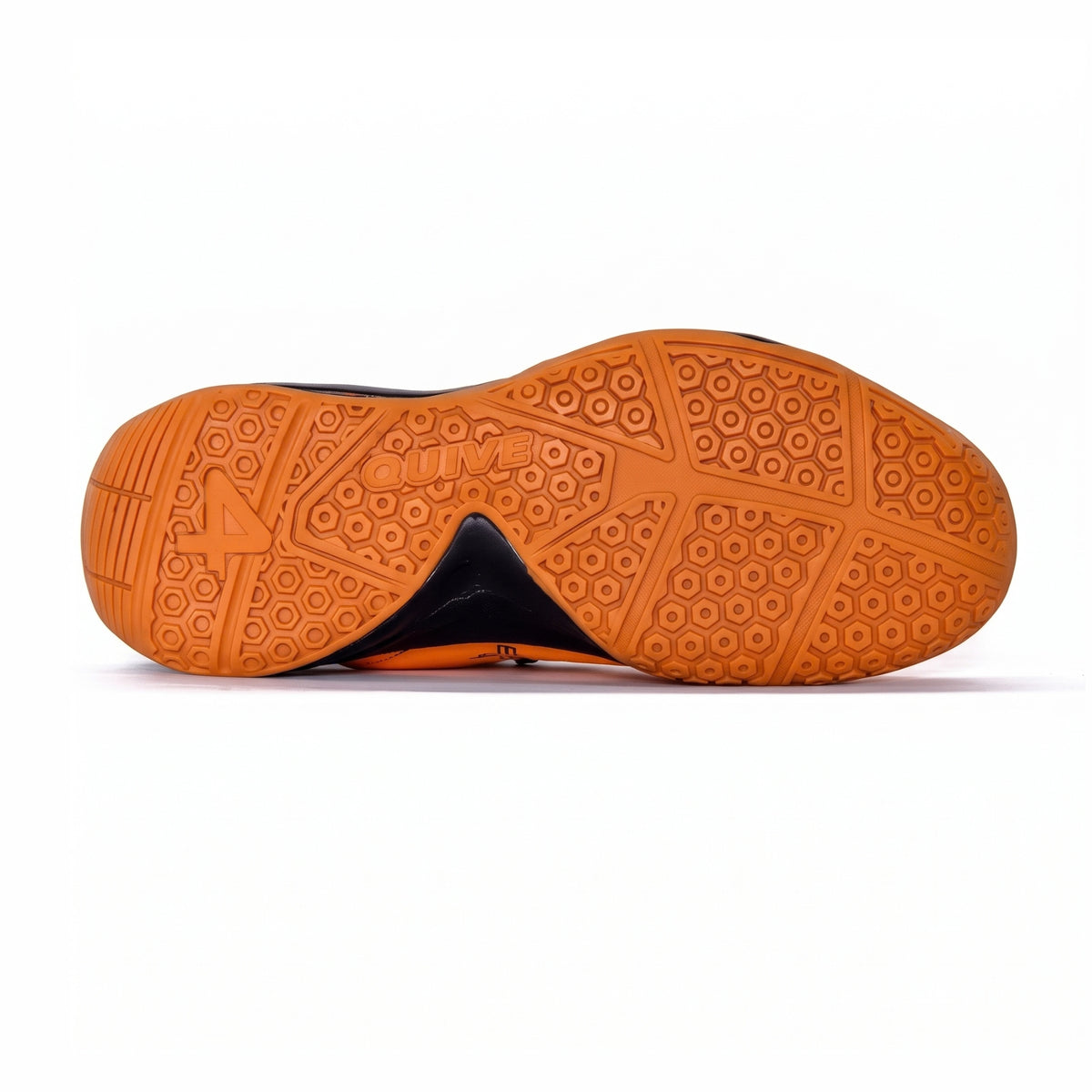 QUIVE SEGA Hyper Badminton, Squash & Volleyball Court Shoes in yellow – product view 5