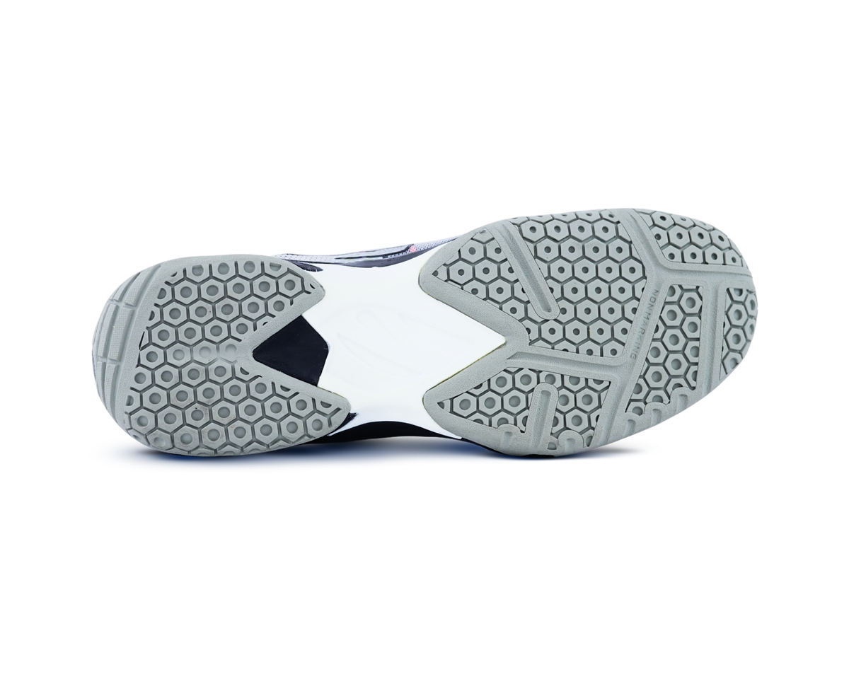 QUIVE SEGA RP24 court shoes, grey non-marking outsole