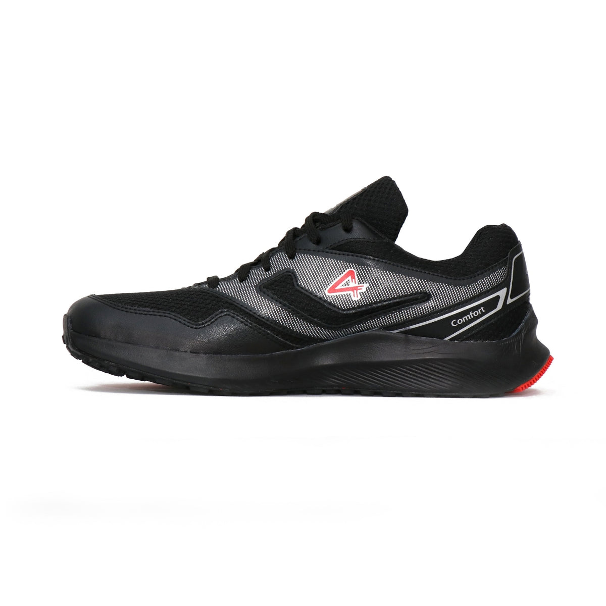SEGA Comfort R7 Running & Gym Trainers in black – product view 1