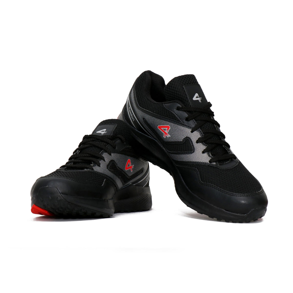 SEGA Comfort R7 Running & Gym Trainers in black – product view 2