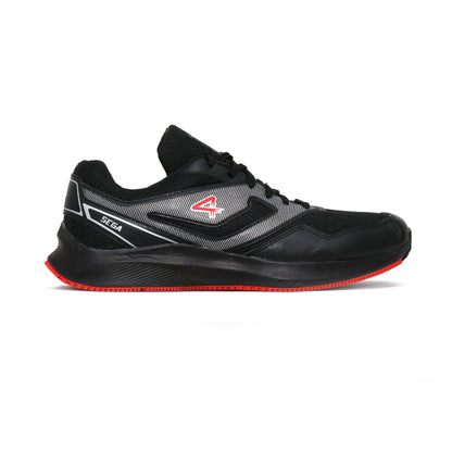 SEGA Comfort R7 Running & Gym Trainers in black – product view 3