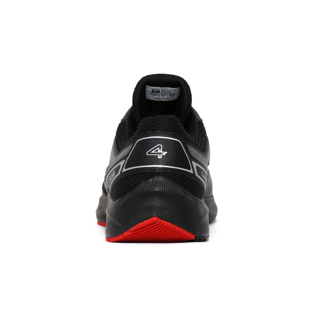 SEGA Comfort R7 Running & Gym Trainers in black – product view 4