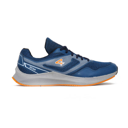 SEGA Comfort R7 Running & Gym Trainers in blue – product view 3