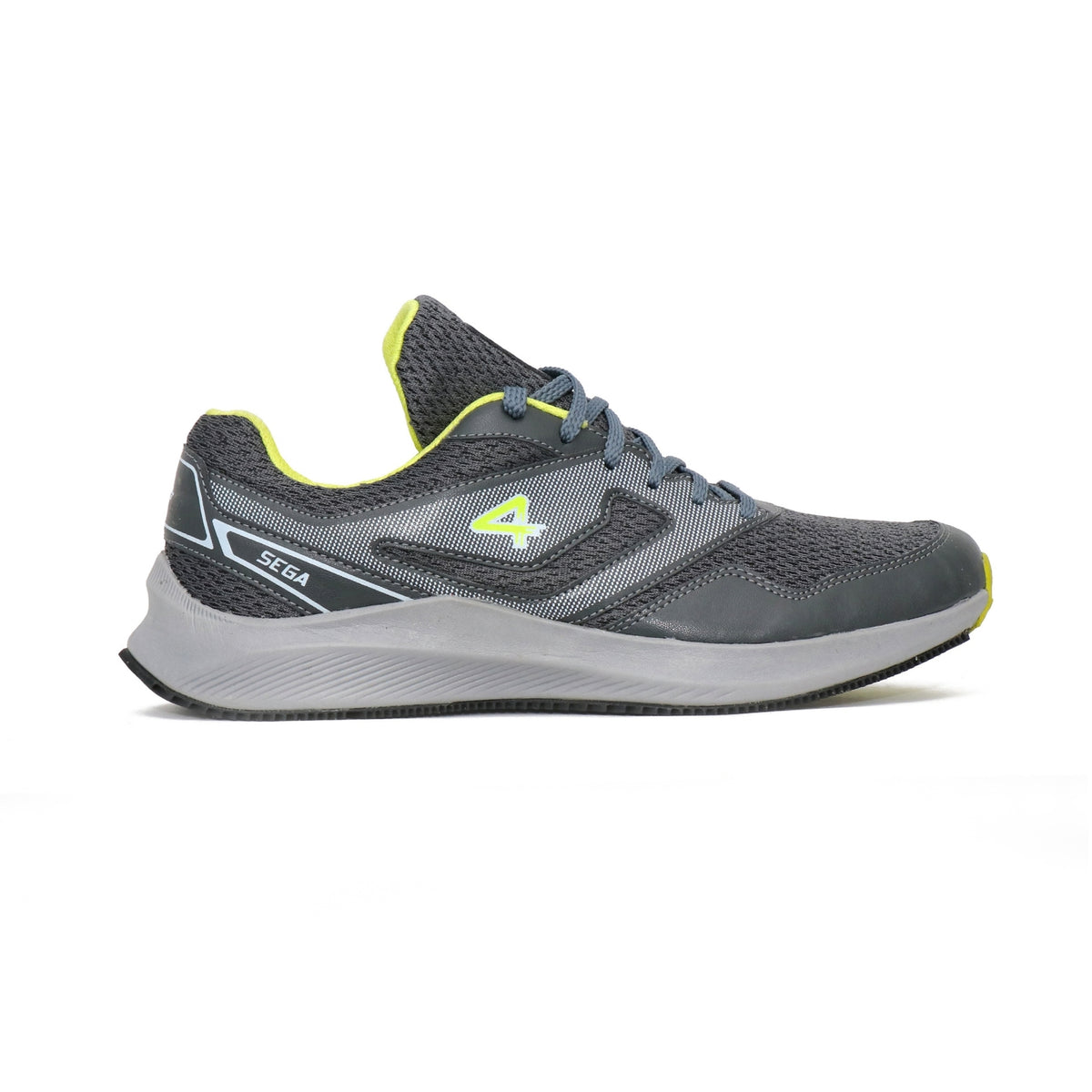 SEGA Comfort R7 Running & Gym Trainers in grey – product view 3