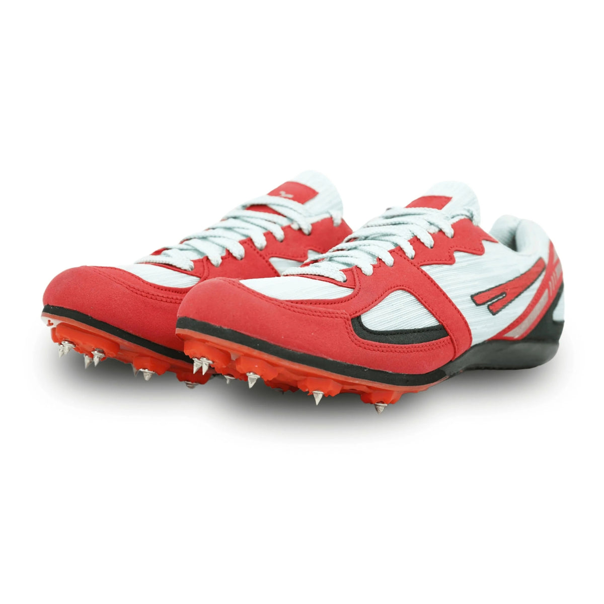 SEGA Endurance red and silver track and field running spikes