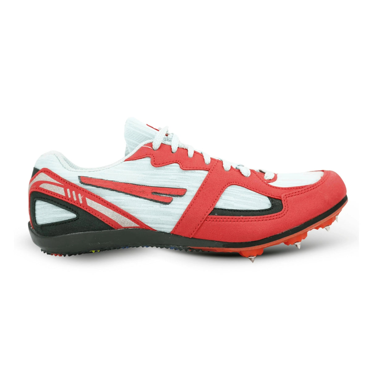 SEGA Endurance red and silver track and field running spikes