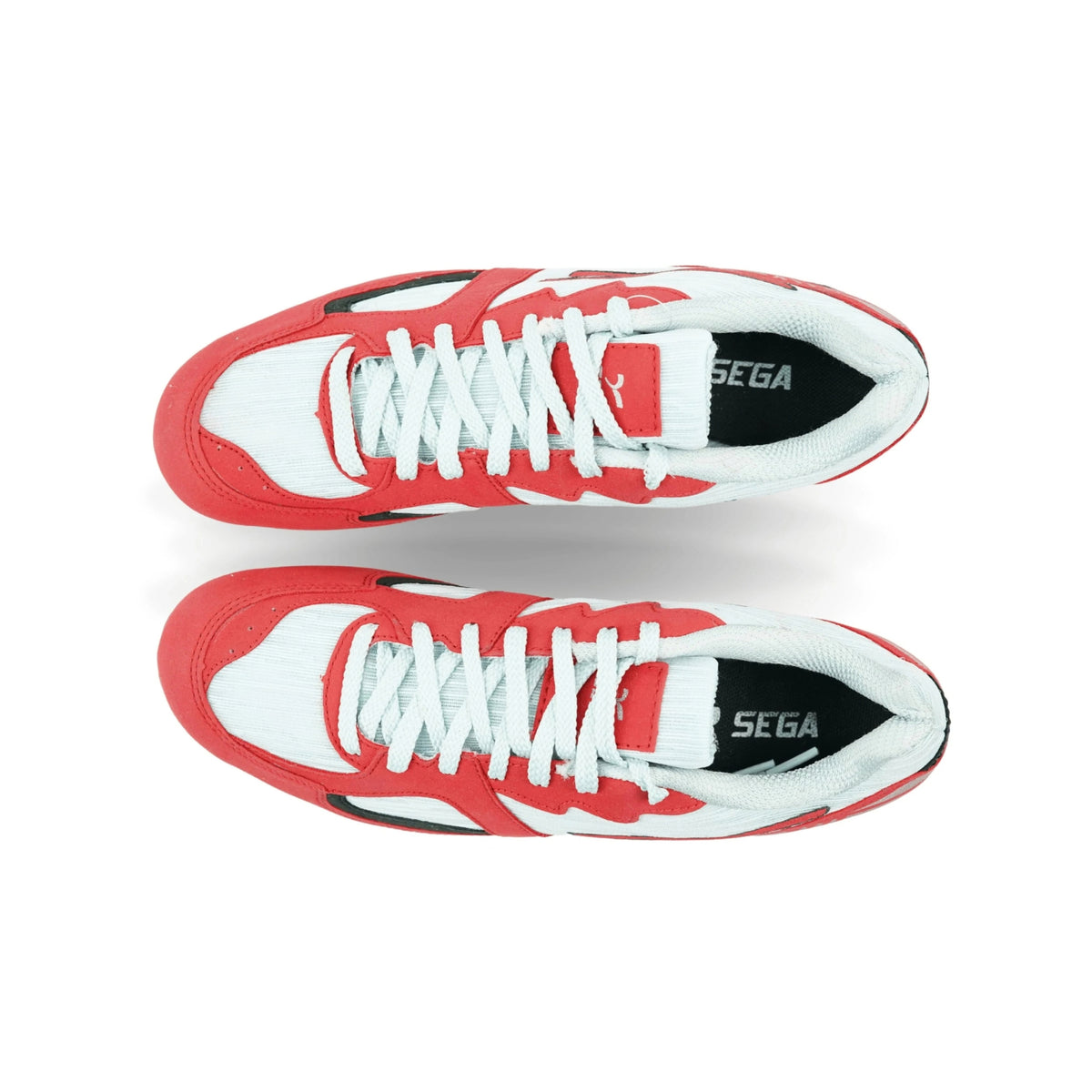 SEGA Endurance red and silver track and field running spikes