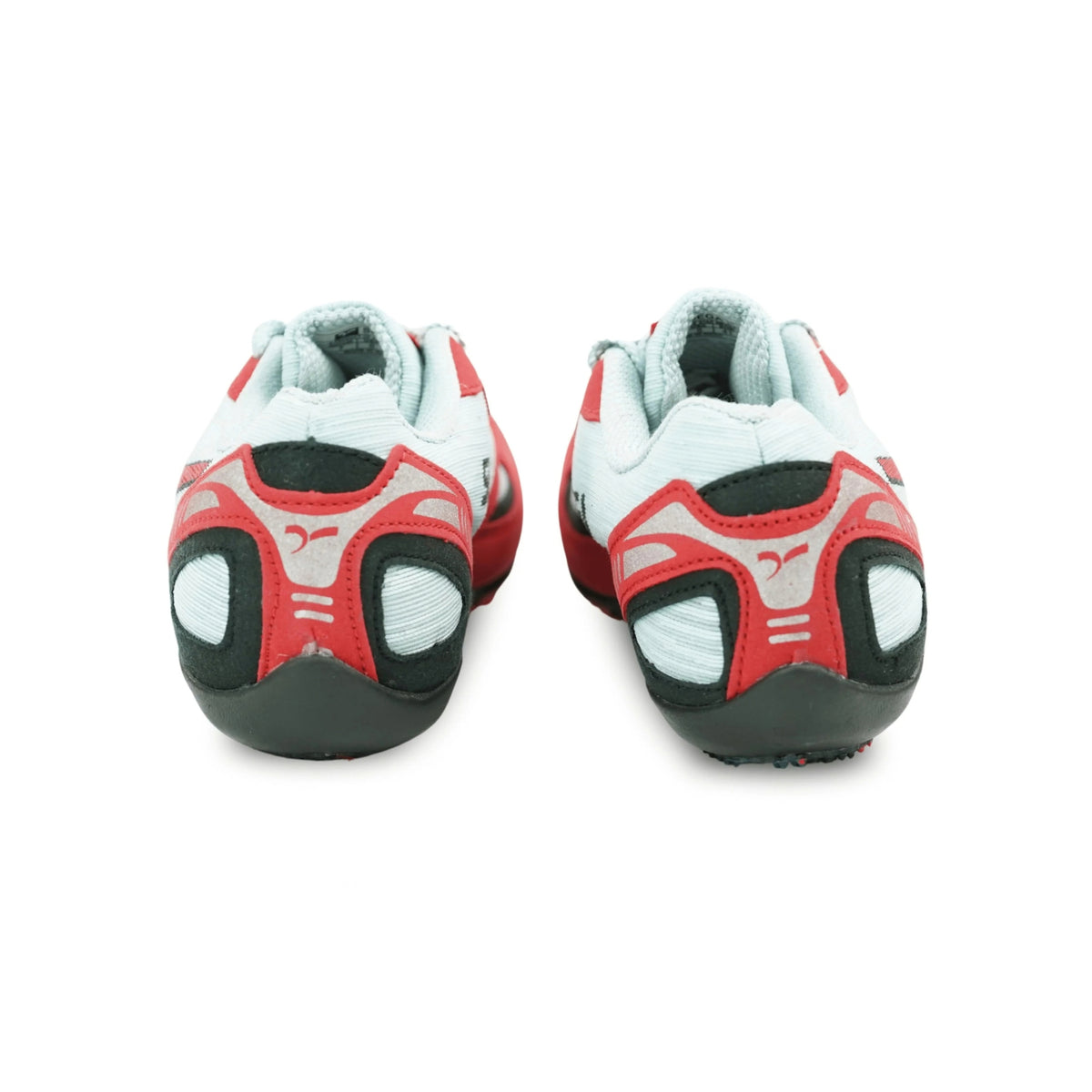 SEGA Endurance red and silver track and field running spikes